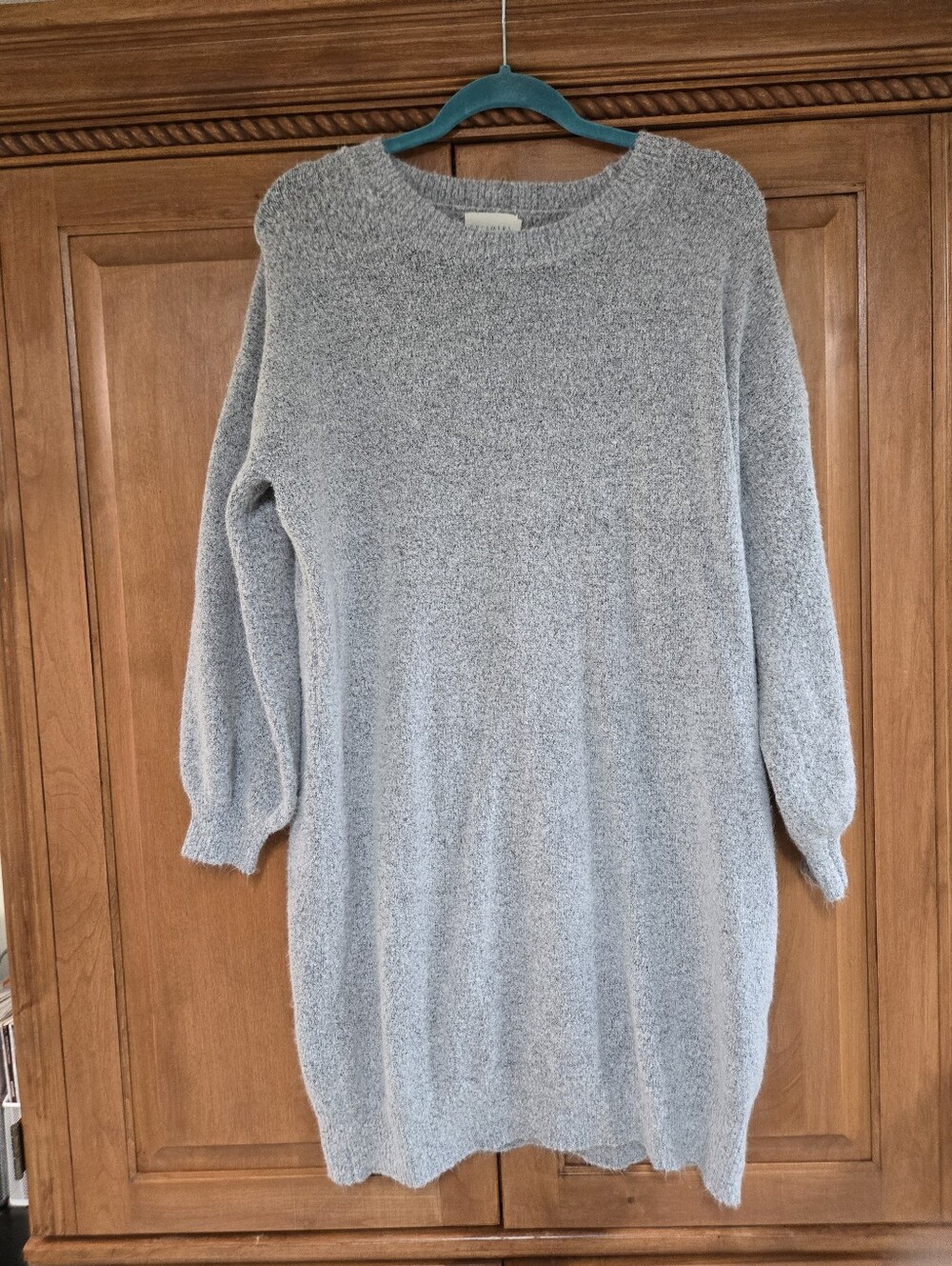 🍂Cozy🍂Light Gray Women’s Sweater Dress
